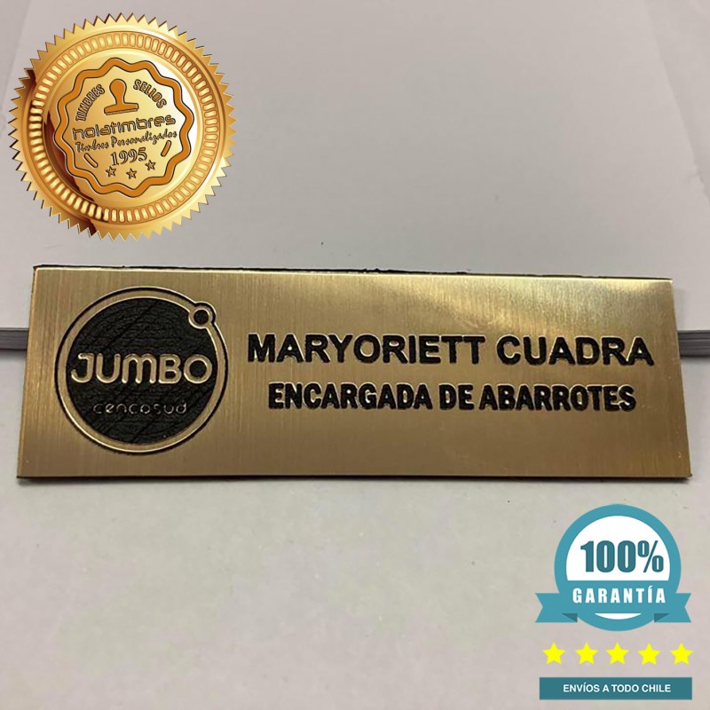 Piochas con broche magnético