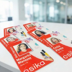 Credenciales y  Gift Card PVC full color