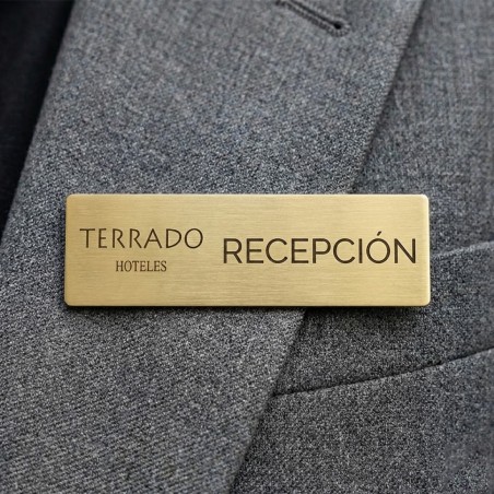 Piocha con broche magnético