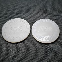 Timbre de cuño seco o relieve de mano