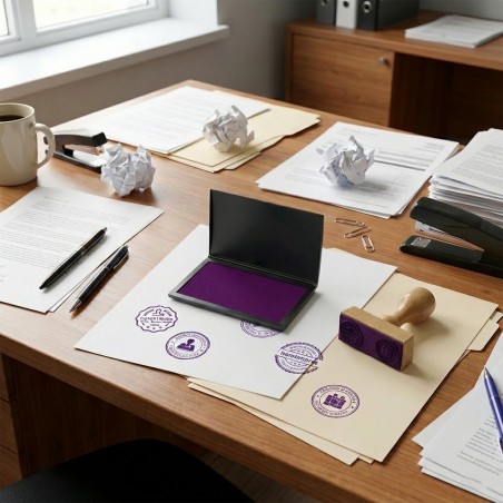 Tampón para timbre color violeta