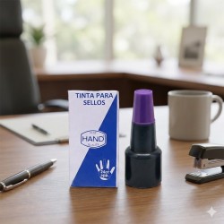 Tinta para tampón violeta