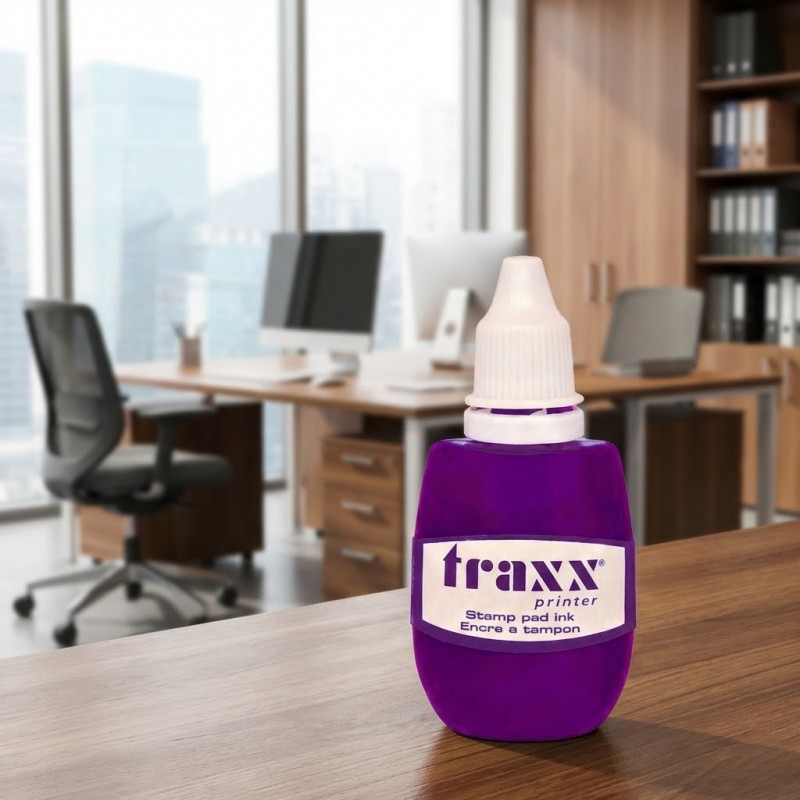 Tinta para timbre automático violeta