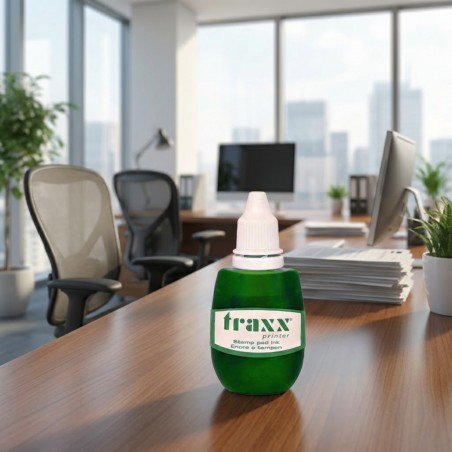 Tinta para timbre automático verde