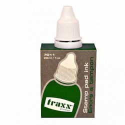 Tinta para timbre automático verde