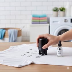 Timbre marcar para telas y ropa