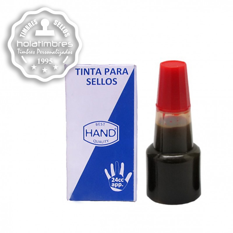 Tinta para tampón roja Tinta para tampón roja