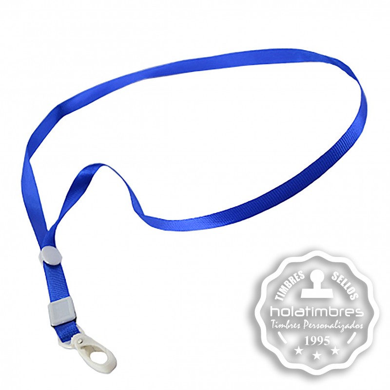 Colgante cinta azul Colgante cinta azul