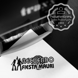 Timbre pie de firma 4911