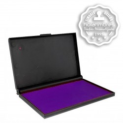Tampón para timbre manual color violeta