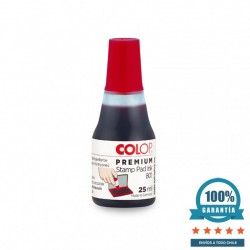 Tinta para timbre automático roja