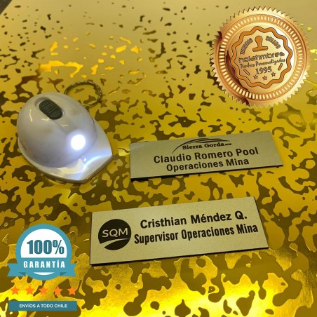 Placas grabadas Placas grabadas